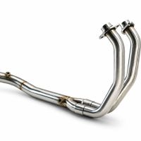 GPR pot echappement compatible avec Kawasaki KLE 500 2026-2027, Decatalizzatore RACING, Suppresseur de cataliseu, décatalyseurr, article sans homologation 