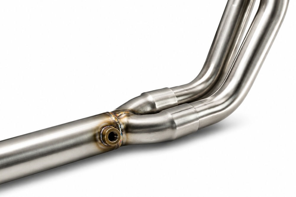 GPR pot echappement compatible avec Kawasaki KLE 500 2026-2027, Decatalizzatore RACING, Suppresseur de cataliseu, décatalyseurr, article sans homologation 