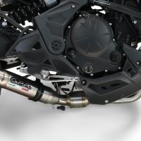 Exhaust compatible with Kawasaki Ninja 650 vers. SSDA 2023-2025, Deeptone Inox, Full system exhaust 