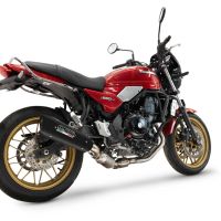 GPR exhaust compatible with  Kawasaki Z 650 RS 2024-2025, GP-Revo Black Titanium, Full system including silencer approved for noise,db killer and catalyst, EPA-compliant compliant for inspection 