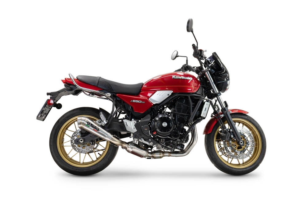 GPR exhaust compatible with  Kawasaki Z 650 RS 2024-2025, Powercone Evo, Full system including silencer approved for noise,db killer and catalyst, EPA-compliant compliant for inspection 