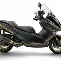 GPR pot echappement compatible avec Zontes 365E 2024-2026, Furore-X Scooter, Pot Echappement homologué pour les marchés non européens 