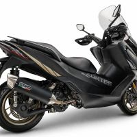 GPR pot echappement compatible avec Zontes 365E 2024-2026, Furore-X Scooter, Pot Echappement homologué pour les marchés non européens 