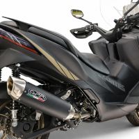 GPR pot echappement compatible avec Zontes 365E 2024-2026, Furore-X Scooter, Pot Echappement homologué pour les marchés non européens 