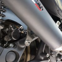 GPR pot echappement compatible avec Zontes 365E 2024-2026, Furore-X Scooter, Pot Echappement homologué pour les marchés non européens 