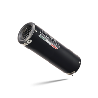 Pot echappement compatible avec Kawasaki Versys 650 2023-2025, M3 Black Titanium, Pot d'échappement complet racing, compris de collecteur et db killer amovible, sans homologation 