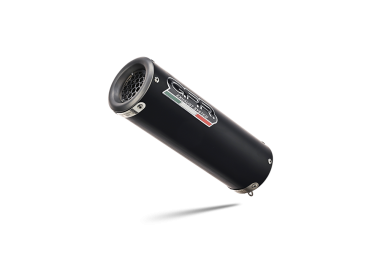 Pot echappement compatible avec Kawasaki Versys 650 2023-2025, M3 Black Titanium, Pot d'échappement complet racing, compris de collecteur et db killer amovible, sans homologation 
