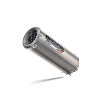 Pot echappement compatible avec Triumph Trident 660 2021-2024, M3 Titanium Natural, Pot échappement complet, non légal pour les pays de l'UE, avec db killer amovible 