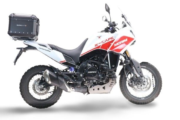 GPR TECH compatible with  Moto Morini X-CAPE 650 2021/2024 e5 GPR TECH Titanium Skid plate 