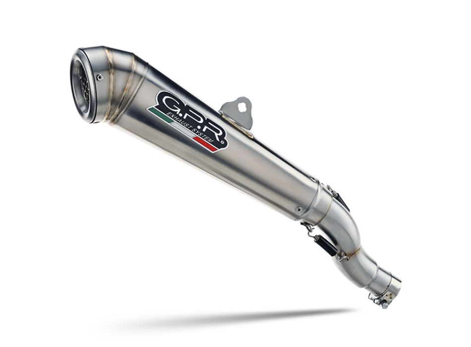GPR Scarico Slip-on Omologato Per Honda VFR 750 F RC36 1990-1993 – Linea Albus Ceramic Con DB Killer Estraibile