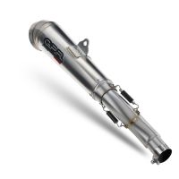 Exhaust compatible with Honda TRX 400 400EX 1999-2014, Powercone Evo, Slip-on exhaust including removable db killer and link pipe, EPA-compliance NOT required 