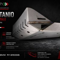 GPR TECH compatible with  Bmw R 1250 Gs Adventure 2019/2020 e4 GPR TECH Titanium Skid plate 