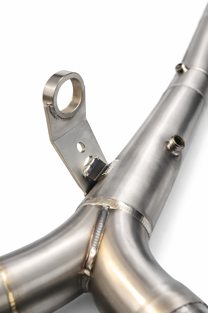 GPR pot echappement compatible avec Bmw R 1300 GS 2024-2026, Decatalizzatore Full Titanium, Suppresseur de cataliseu, décatalyseurr, article sans homologation 