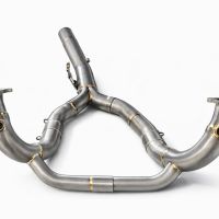 GPR pot echappement compatible avec Bmw R 1300 GS 2024-2026, Decatalizzatore Inox, Suppresseur de cataliseu, décatalyseurr en acier inoxydable, article sans homologation 