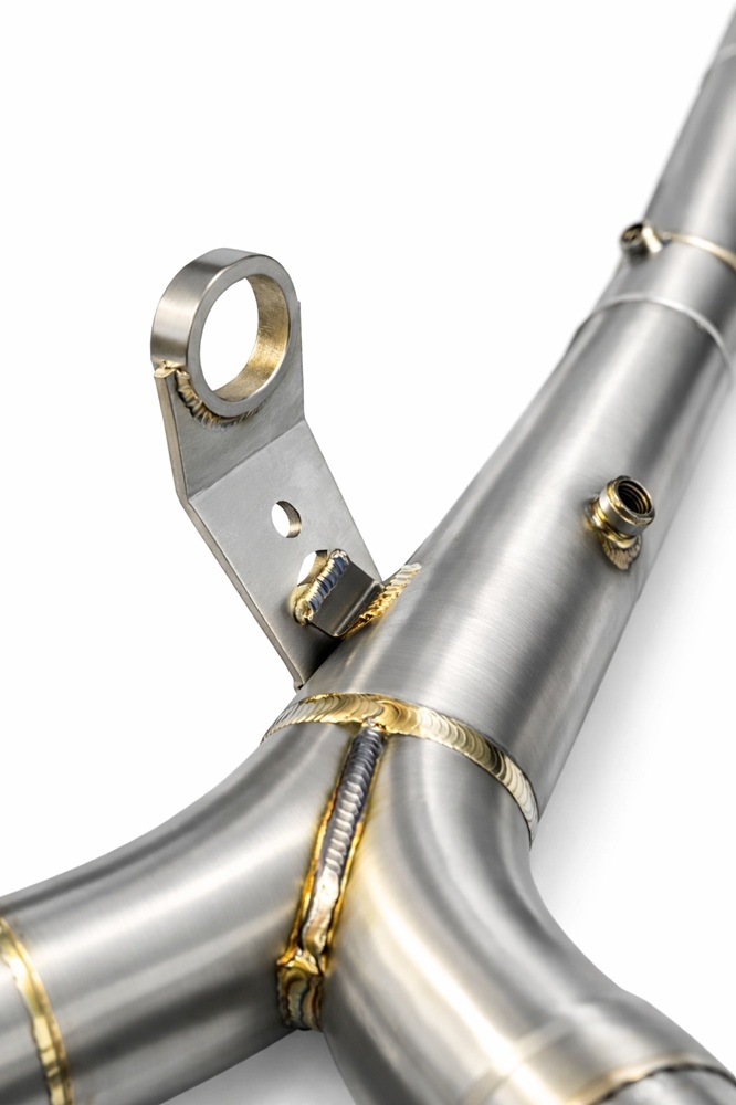 GPR pot echappement compatible avec Bmw R 1300 GS 2024-2026, Decatalizzatore Inox, Suppresseur de cataliseu, décatalyseurr en acier inoxydable, article sans homologation 