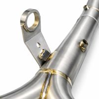GPR pot echappement compatible avec Bmw R 1300 GS 2024-2026, Decatalizzatore Inox, Suppresseur de cataliseu, décatalyseurr en acier inoxydable, article sans homologation 