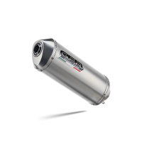 Pot echappement compatible avec Kawasaki Versys 650 2006-2014, Satinox , Échappement légal, homologué,silencieux avec db killer amovible et tuyau de liaison spécifique 