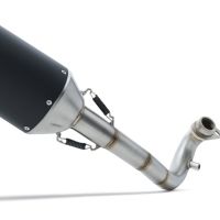 GPR exhaust compatible with  Sym Hd 2 2011-2014, Furore-X Scooter, Full system exhaust, including removable db killer  