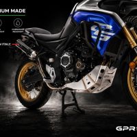 GPR TECH compatible with  Voge 525DSX 2023/2024 e5 Sabot moteur en titane 