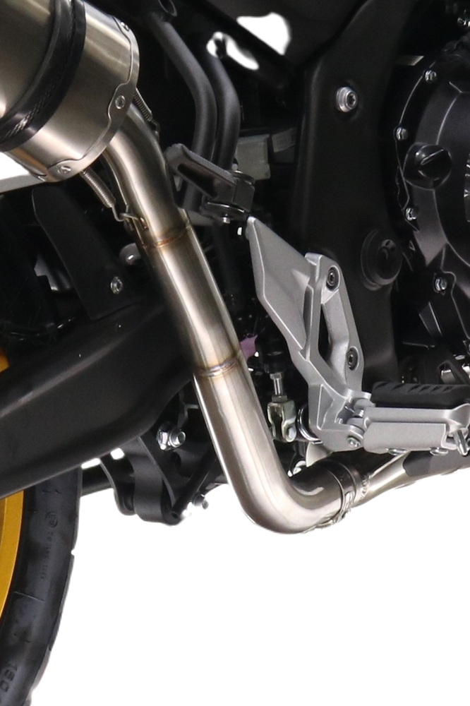 GPR exhaust compatible with  Voge 525DSX 2023-2024, Albus Evo4, Slip-on exhaust including removable db killer and link pipe, EPA-compliant 