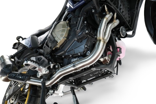 GPR pot echappement compatible avec Voge DS 800 Rally 2025-2026, Decatalizzatore RACING, Suppresseur de cataliseu, décatalyseurr, article sans homologation 