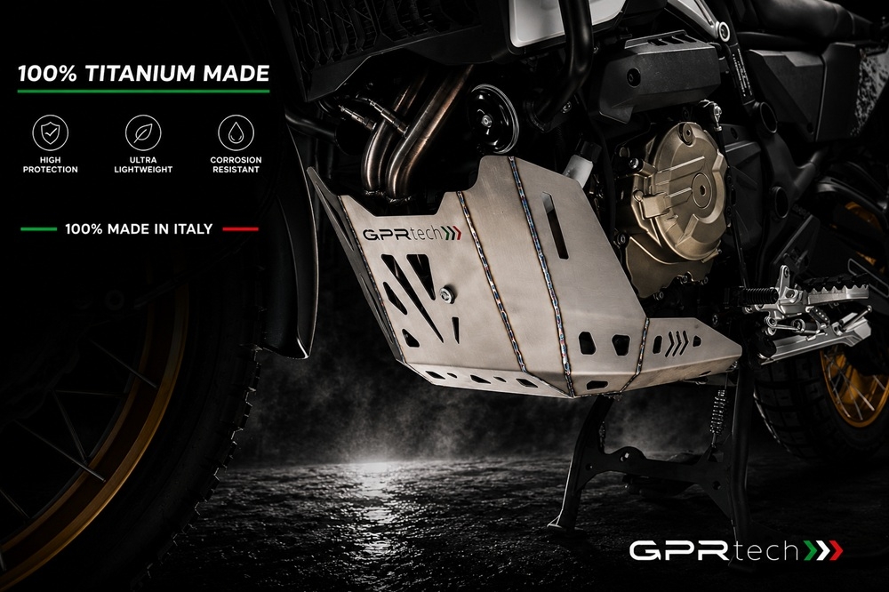 GPR TECH compatible with  Voge DS 800 Rally 2025/2026 e5 plus Sabot moteur en titane 
