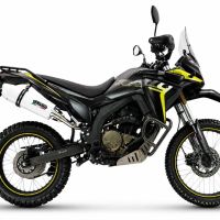 GPR pot echappement compatible avec Voge 300Rally 2025-2026, Albus Evo4, Pot Echappement homologué pour les marchés non européens 