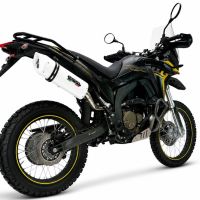 GPR pot echappement compatible avec Voge 300Rally 2025-2026, Albus Evo4, Pot Echappement homologué pour les marchés non européens 