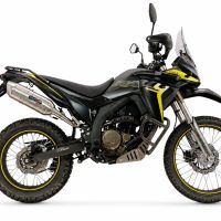 GPR pot echappement compatible avec Voge 300Rally 2025-2026, Furore-X Inox, Échappement légal, homologué,silencieux avec catalyseur, db killer amovible et tuyau de liaison spécifique 