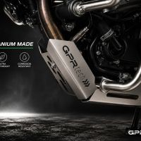 GPR TECH compatible with  Voge 650DSX 2021/2024 e5 GPR TECH Titanium Skid plate 