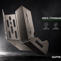 GPR TECH compatible with  Voge 650DSX 2021/2024 e5 Sabot moteur en titane 