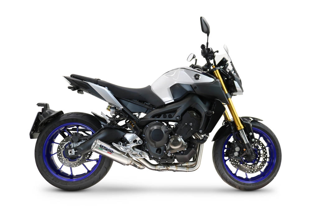 GPR exhaust compatible with  Yamaha FZ-09 2014-2016, M3 Inox , Full system exhaust, including removable db killer 