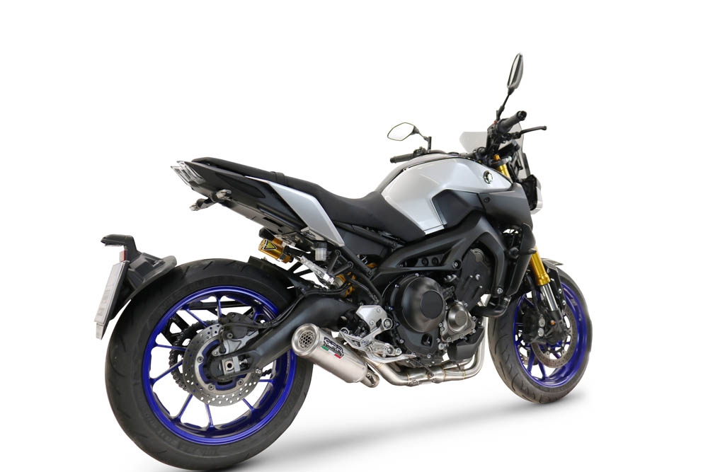 GPR exhaust compatible with  Yamaha FZ-09 2014-2016, M3 Inox , Full system exhaust, including removable db killer 