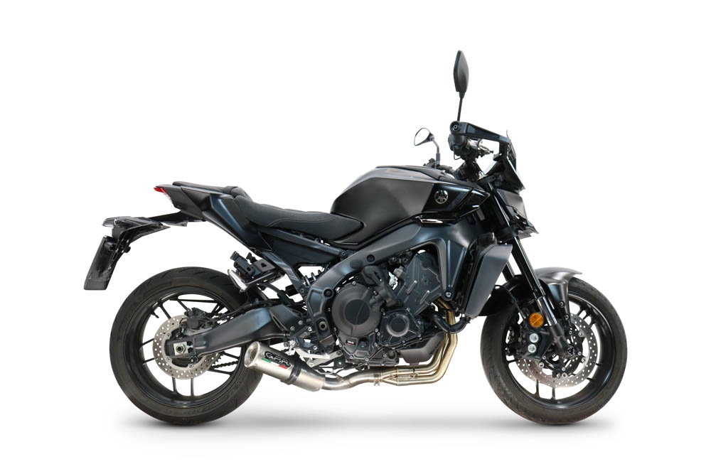 GPR exhaust compatible with  Yamaha FJ-09 2025-2026, M3 Inox , Full system exhaust, including removable db killer 