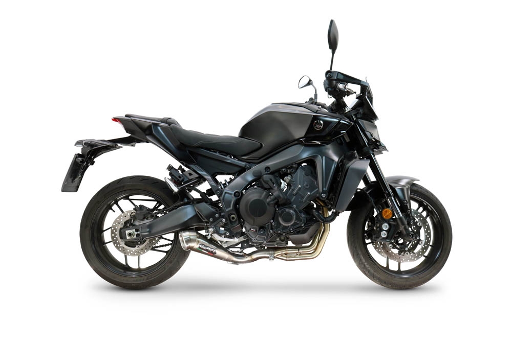 GPR exhaust compatible with  Yamaha FJ-09 2025-2026, Powercone Evo, Full system exhaust, including removable db killer 