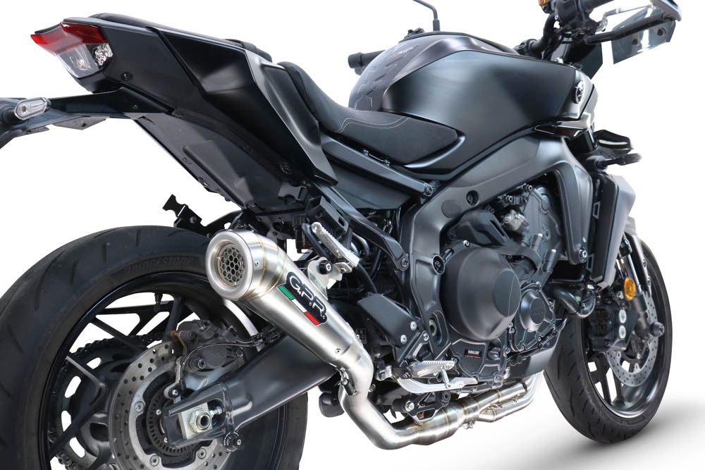 GPR exhaust compatible with  Yamaha FJ-09 2025-2026, Powercone Evo, Full system exhaust, including removable db killer 