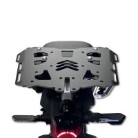 GPR TECH compatible with  Zontes 703 F 2025/2026 GPR TECH Top case in aluminum, black color with specific plate included Capacity 45 LT.